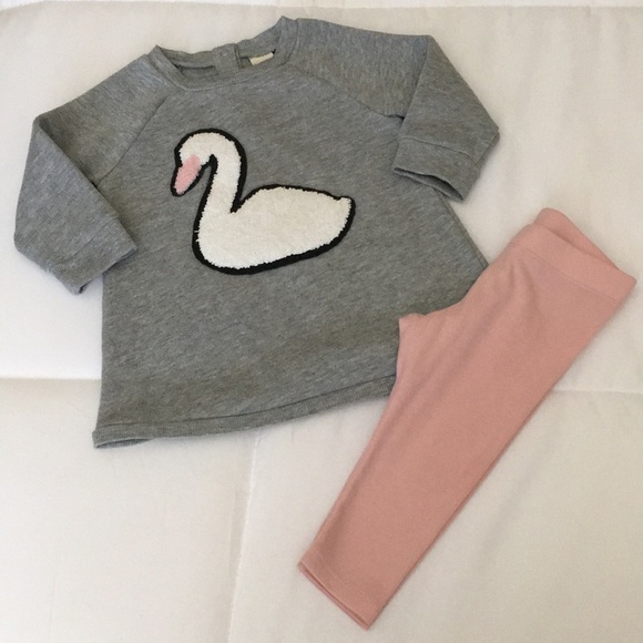 Tucker + Tate Other - Tucker + Tate Swan Appliqué Sweater Dress